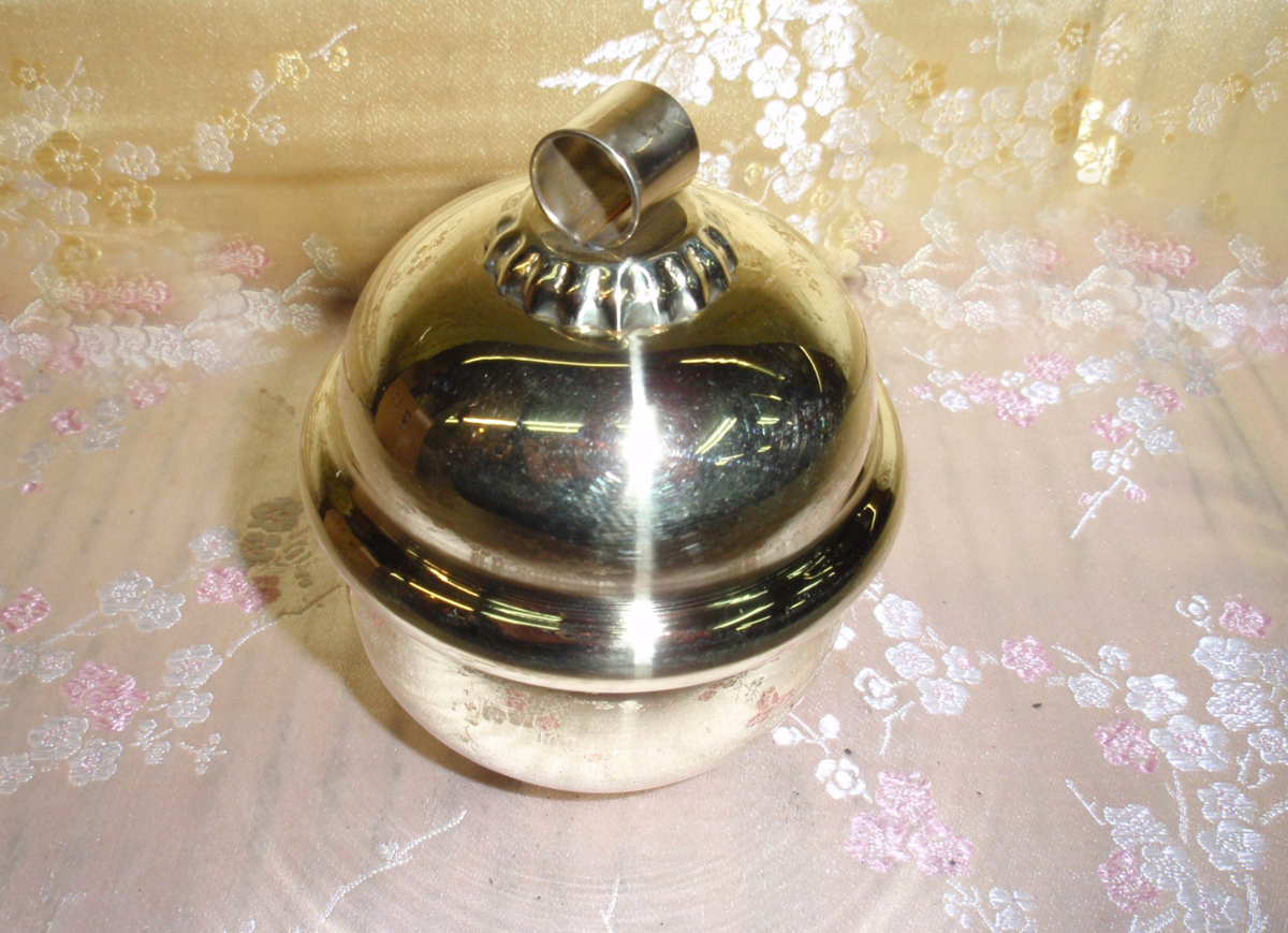 ◇25◇ 京都製 本坪鈴 三寸 真鍮磨き 弥印 胴径7.7cm 新品未使用 国産品 重め ◇ すず ◇ つぼすず【信頼のヤフオク！実績２５年】☆