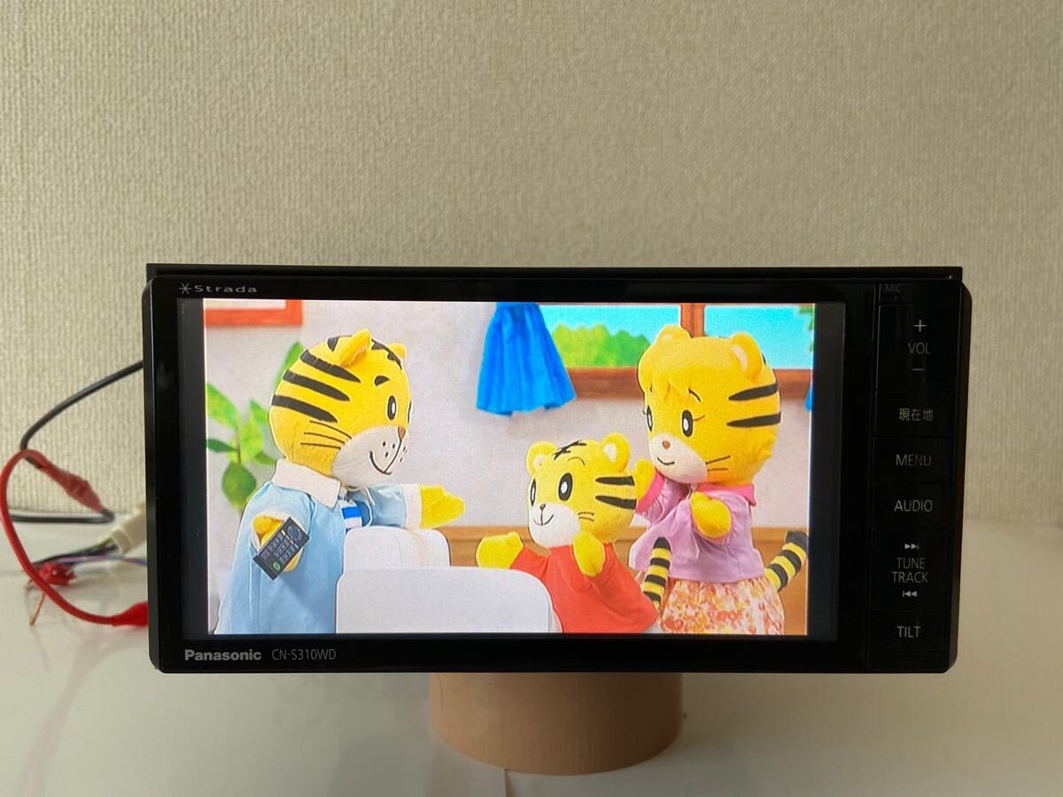 CN-S310WD パナソニック メモリーナビ フルセグTV BluetoothAudio CD録音 DVD SD アンテナ付 トヨタ ダイハツ即決