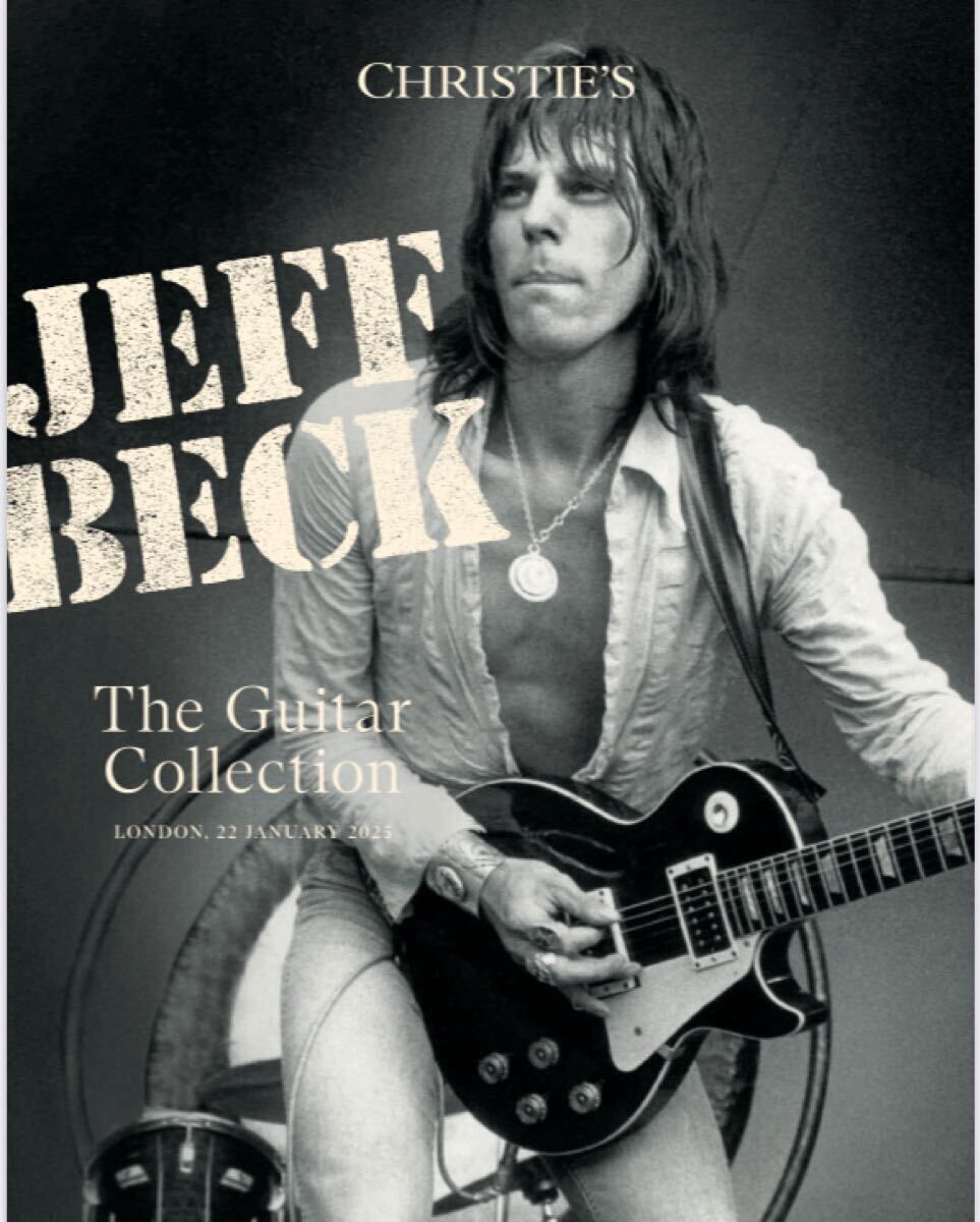 JEFF BECK The Guitar Collection ジェフ・ベック 新品未使用】ジェフ・ベック ギター オークション カタログ