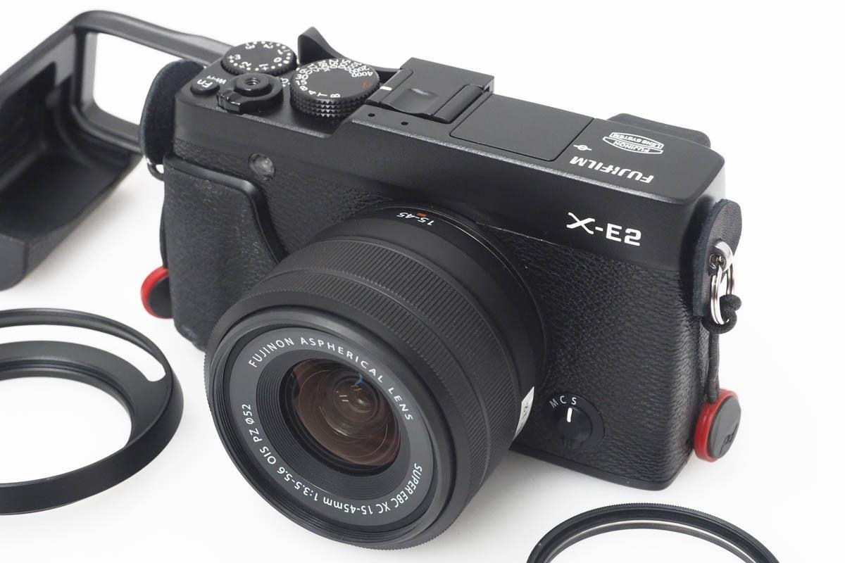 美品｜富士フイルム X-E2 レンズキット ブラック CA01-R174-2P1A