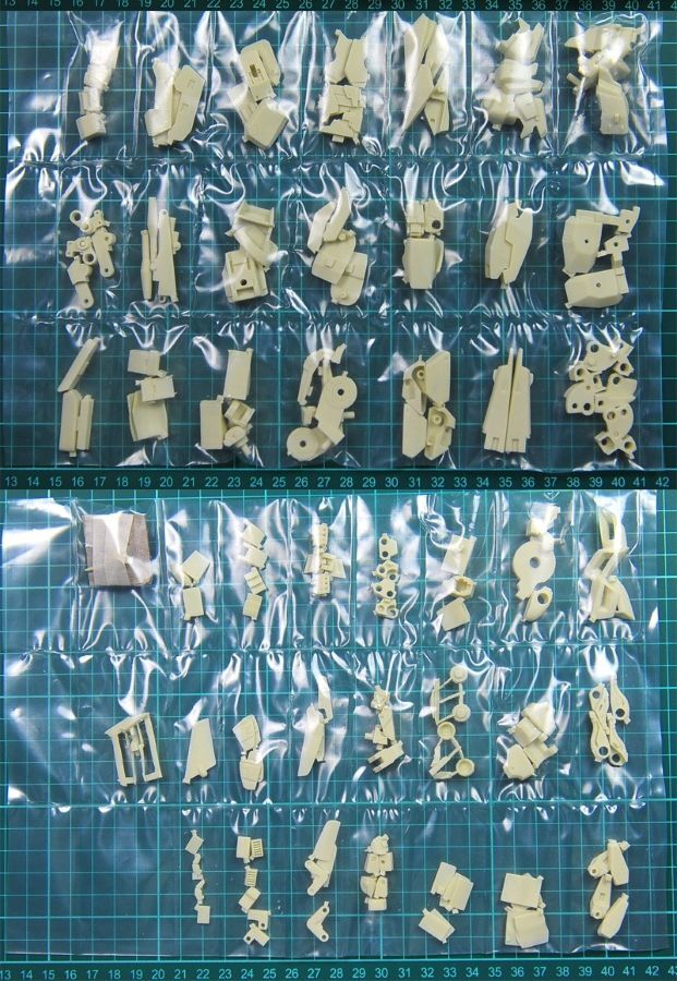 1/100 ゼータプラス A1型 Gundam / 未塗装 未組立 ガレージ