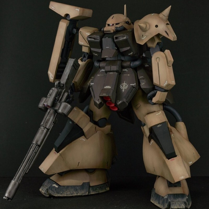 1/144 AMX-011EW ザクIII 強行偵察型 【2種装備組替え】 機動戦士ガンダムAOZ Gundam / 未塗装 未組立 ガレージキット ガレキ