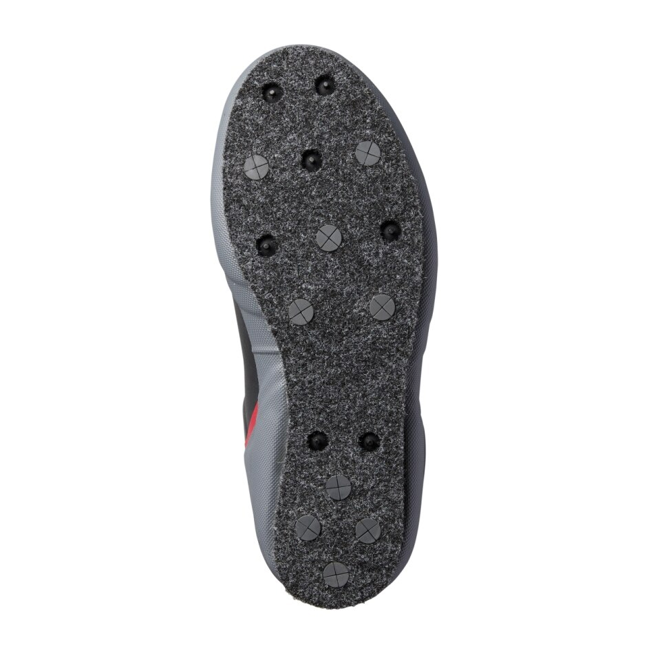シマノ FB-023W XLサイズ（27.0～27.5ｃｍ）スタンダードライトショートブーツ カットラバーピンフェルト