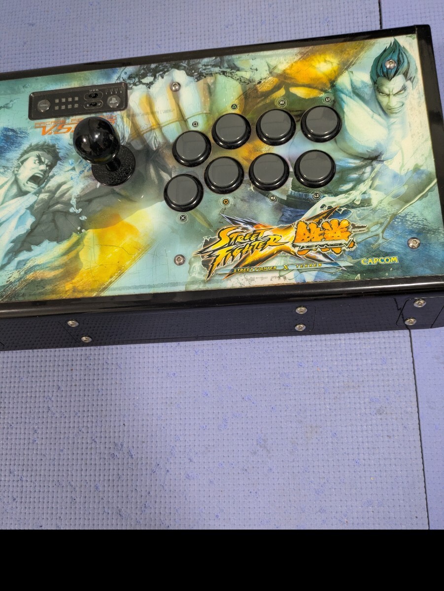 ARCADE FightersSTICK VS EDITION　PCにて動作確認済みですがボロいです アーケードコントローラー 鉄拳　ストリートファイター