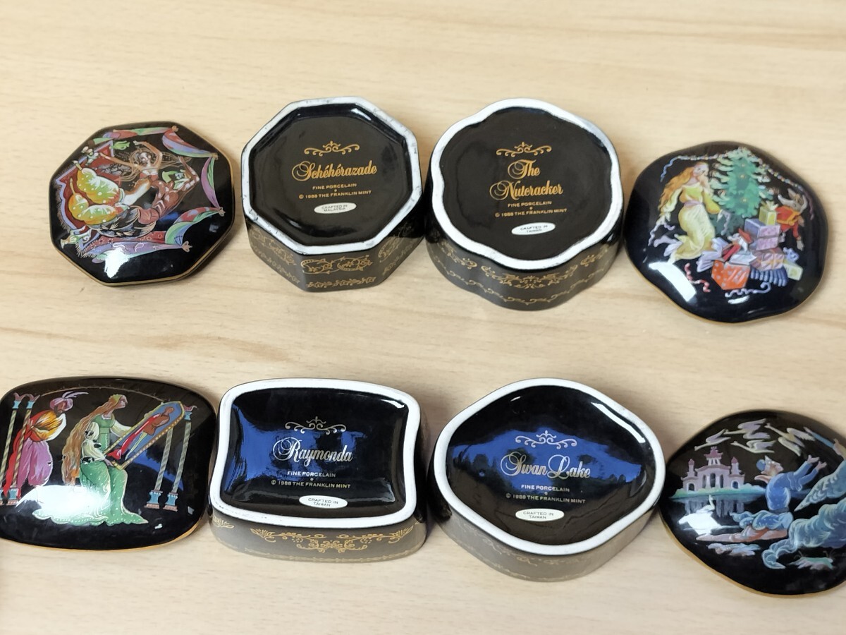 ☆フランクリンミント ロシアバレエの傑作 磁器製オルゴール ☆フランクリンミント ロシアバレエの傑作 磁器製オルゴール
