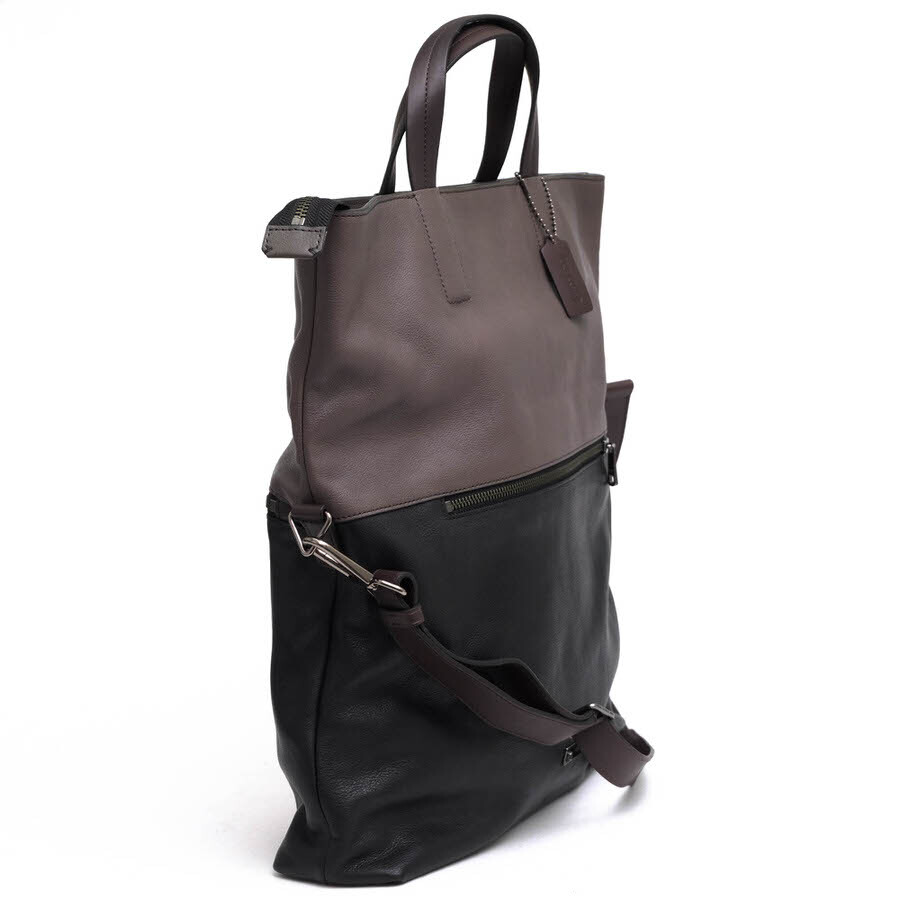 COACH コーチ トートバッグ 71292 Thompson colorblock foldover tote トンプソンカラー ブロック フォルドオーバー 牛革 カーフ 2WAY シ