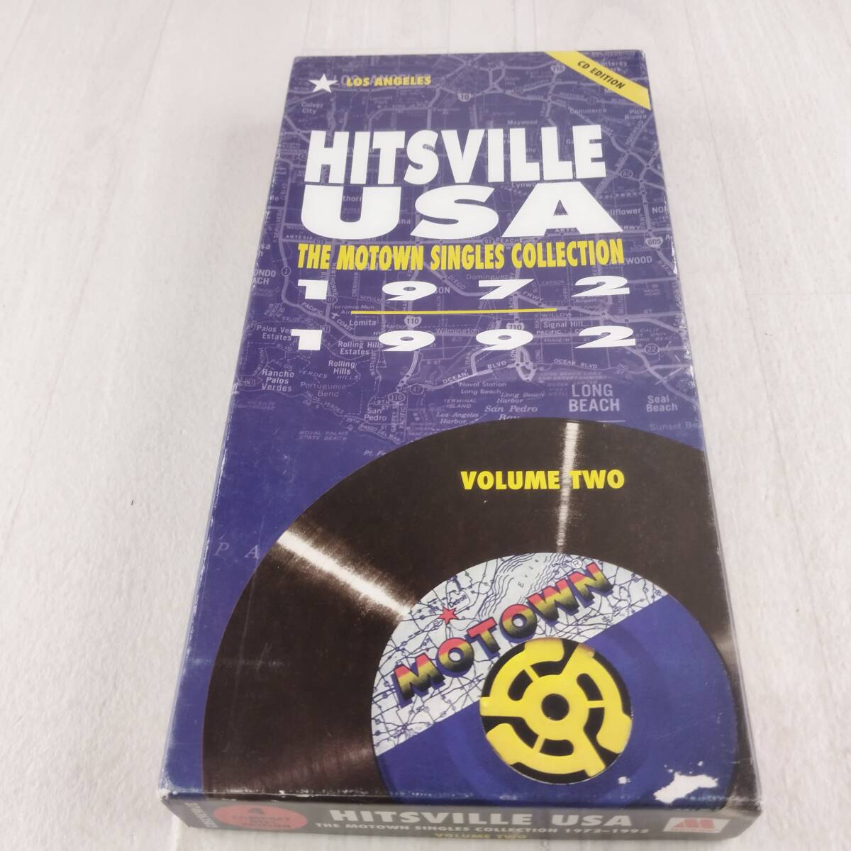 3C20 CD HITSVILLE USA THE MOTOWN SINGLES COLLECTION 1972-1992 4枚組