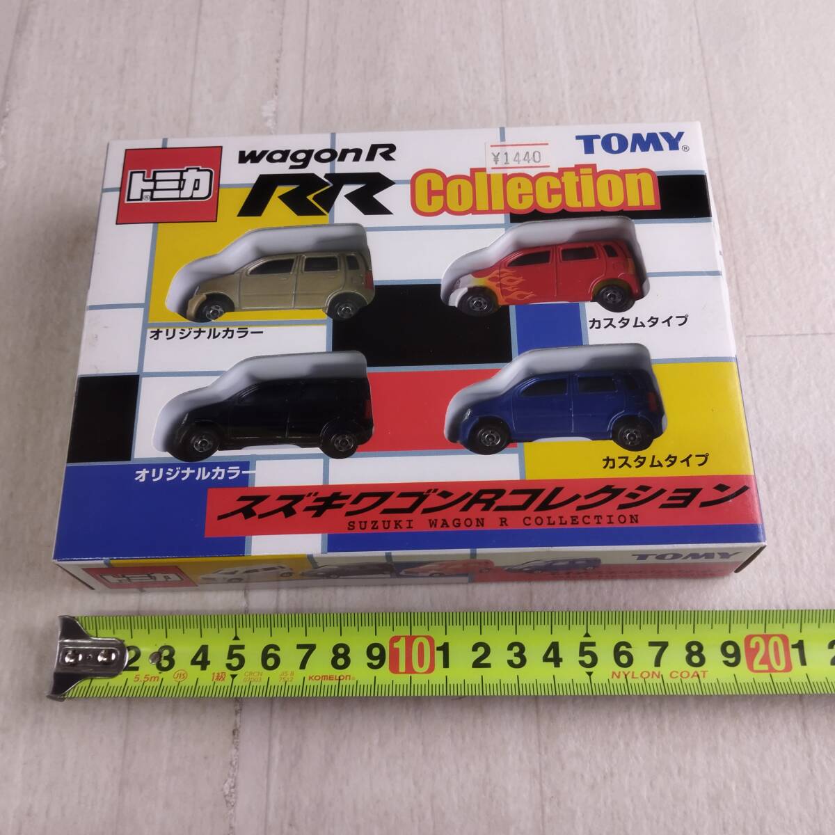 2T2 未開封 1/56 スズキ ワゴンR RRコレクション 4臺セット トミカ