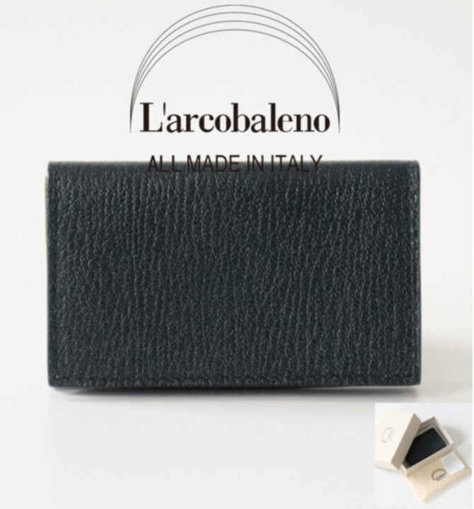 新品箱付き【L'arcobaleno ラルコバレーノ】やぎ革 5連キーケース v6282 プレゼントにも最適