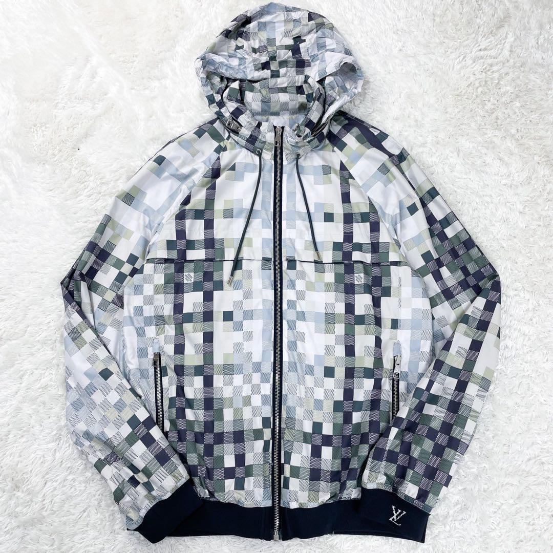 極美品!XL相当!!LOUIS VUITTON ルイヴィトン ダミエ柄 総柄 極美品!XL相当!!LOUIS VUITTON ルイヴィトン ダミエ柄 総柄