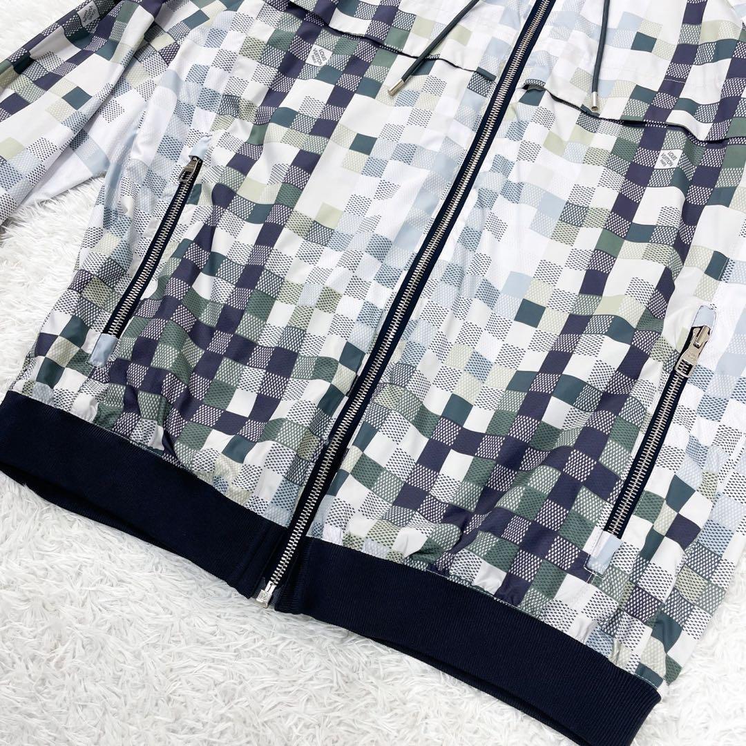 極美品!XL相当!!LOUIS VUITTON ルイヴィトン ダミエ柄 総柄 極美品!XL相当!!LOUIS VUITTON ルイヴィトン ダミエ柄 総柄
