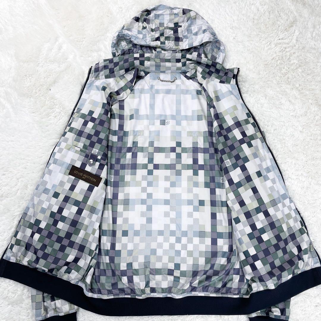 極美品!XL相当!!LOUIS VUITTON ルイヴィトン ダミエ柄 総柄 極美品!XL相当!!LOUIS VUITTON ルイヴィトン ダミエ柄 総柄