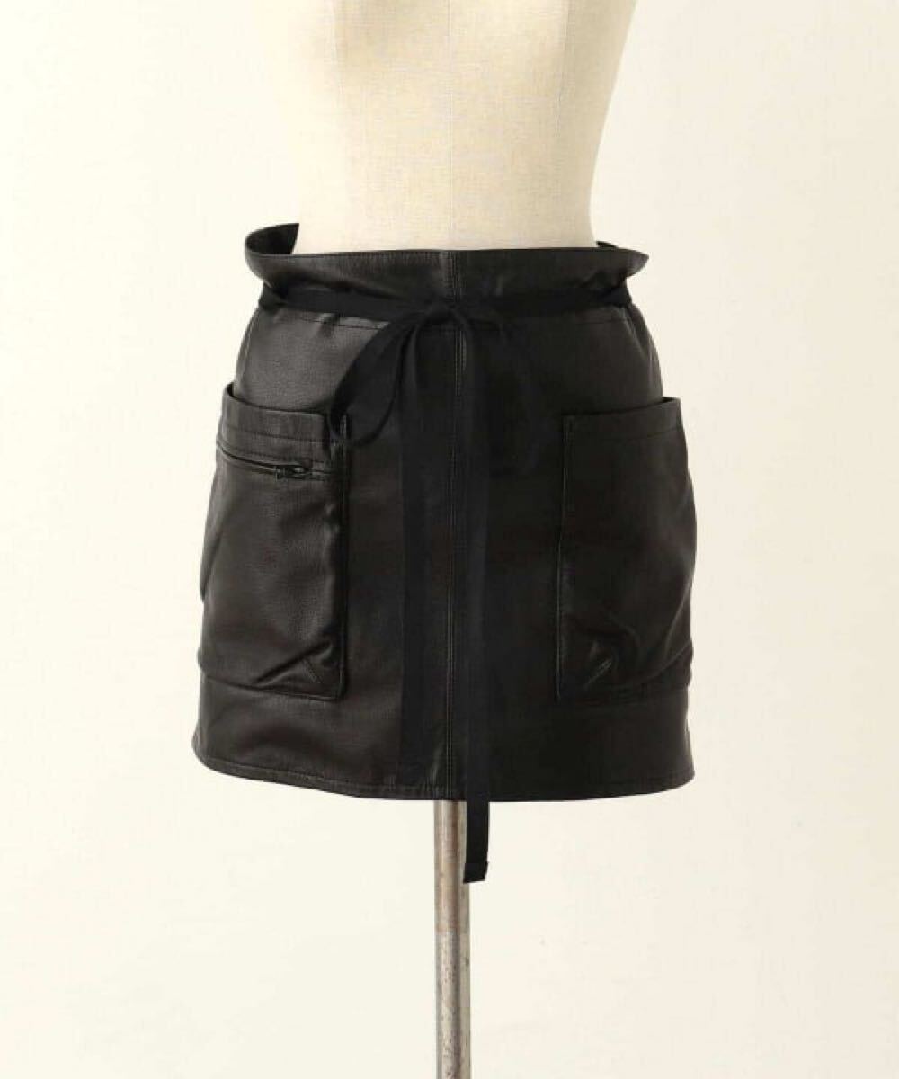 HYOGO LEATHER 兵庫レザー / Washable Leather salon apron レザーエプロン サロンエプロン ガーデニングエプロン ユニセックス エプロン