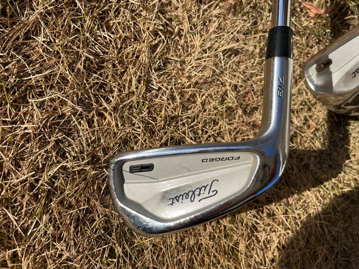 左用 タイトリストCB718アイアンセット