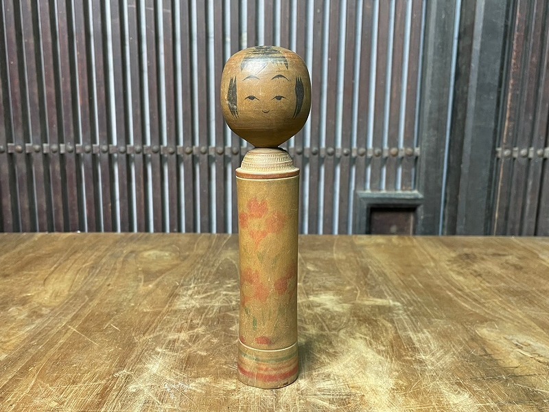 詳細不明 1 コレクター放出品 伝統こけし 民芸こけし こけし 20㎝ 伝統工芸 昭和