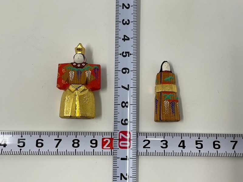 白鹿園 奈良 一刀彫 彩色 雛人形 立雛 染川宗進 豆雛 木彫り 白鹿園 奈良 一刀彫 彩色 雛人形 立雛 染川宗進 豆雛 木彫り