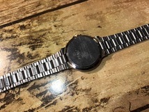 BK0222 良品程度 レア ヴィンテージ SEIKO セイコー ALBA CARIB カリブ チャコールグレー V701 クオーツ レディース 腕時(shí)計(jì)