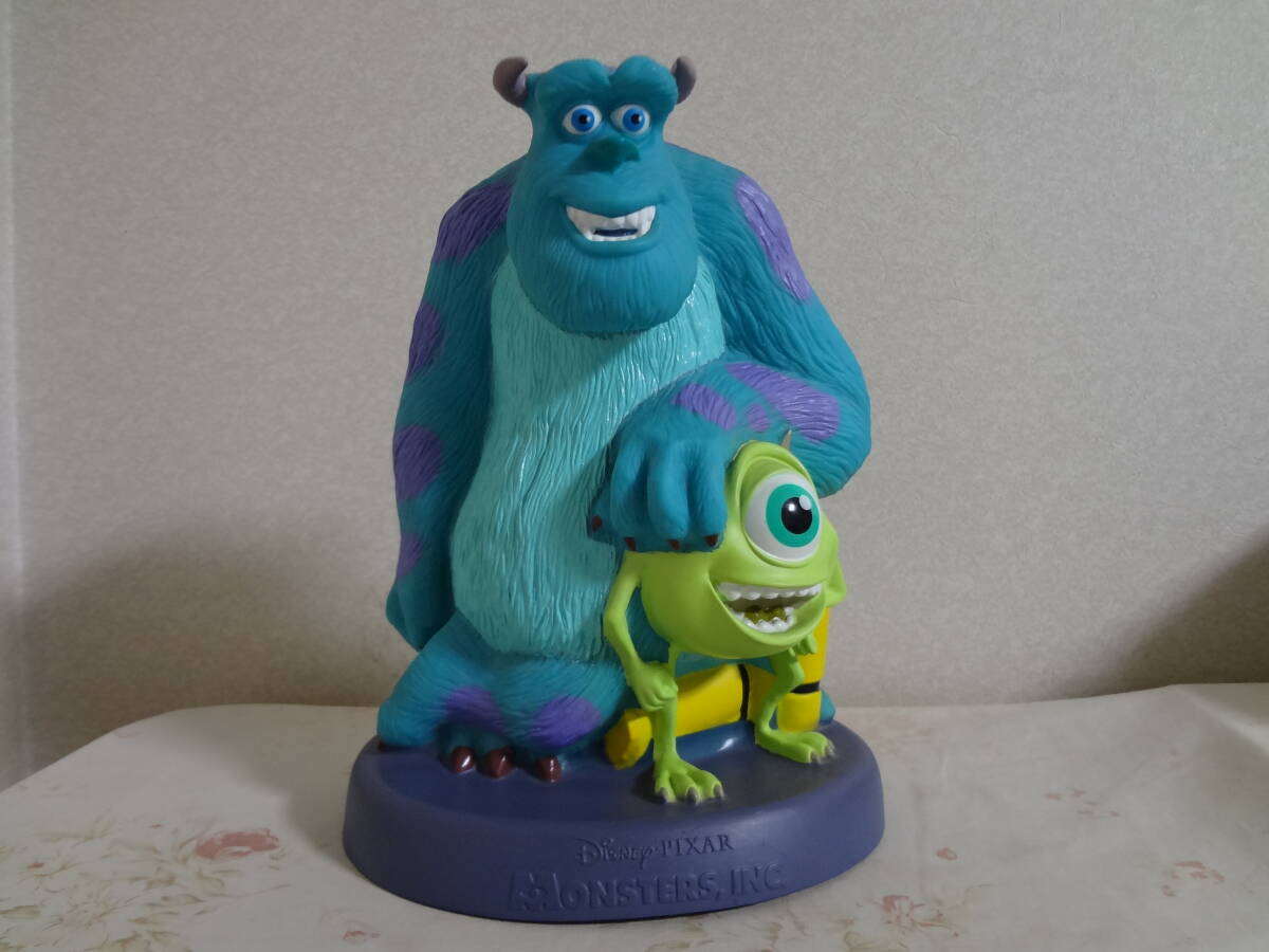 モンスターズインク　サリー&マイク　コインバンク　貯金箱　ソフビ ディズニー　ピクサー