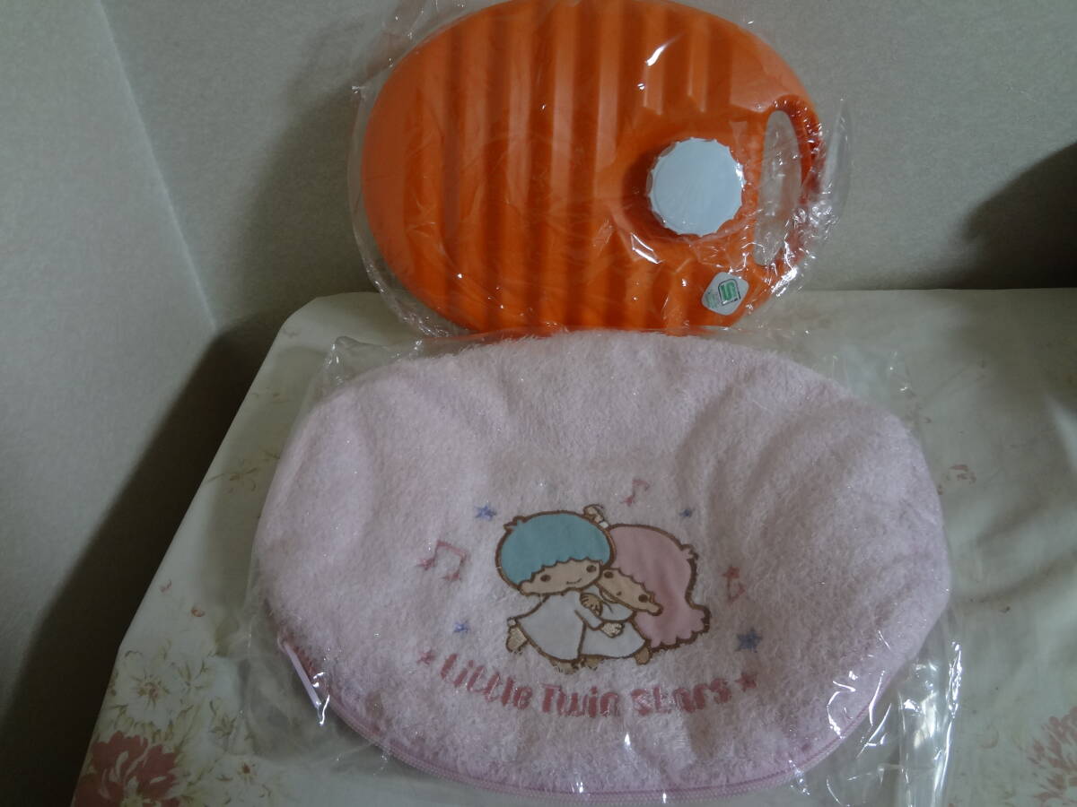 リトルツインスターズ　キキララ 湯タンポ＆カバー 2009年