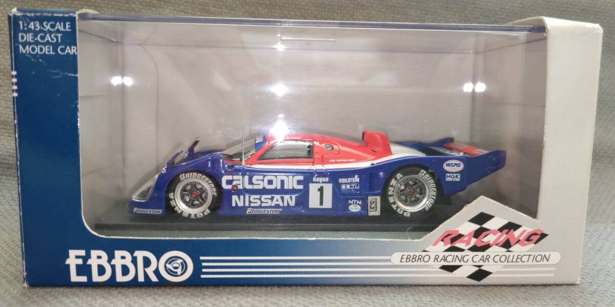 EBBRO エブロ Calsonic Nissan R92CP 1992 One of 6000pcs カルソニック ニッサン R92CP #1【外箱無し】