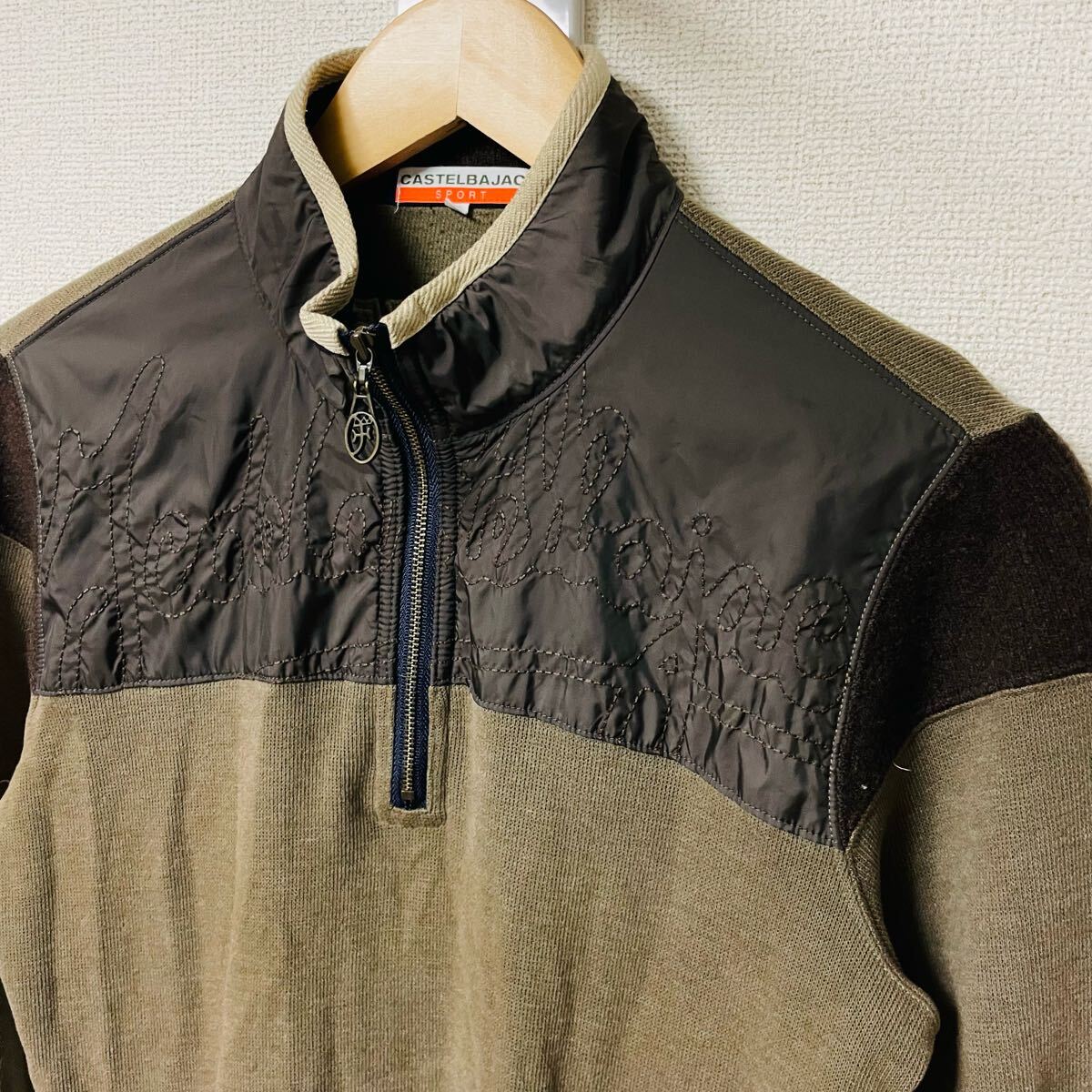 CASTELBAJAC カステルバジャック　美品　フリース　 ハーフジップ　古著　レディース　3
