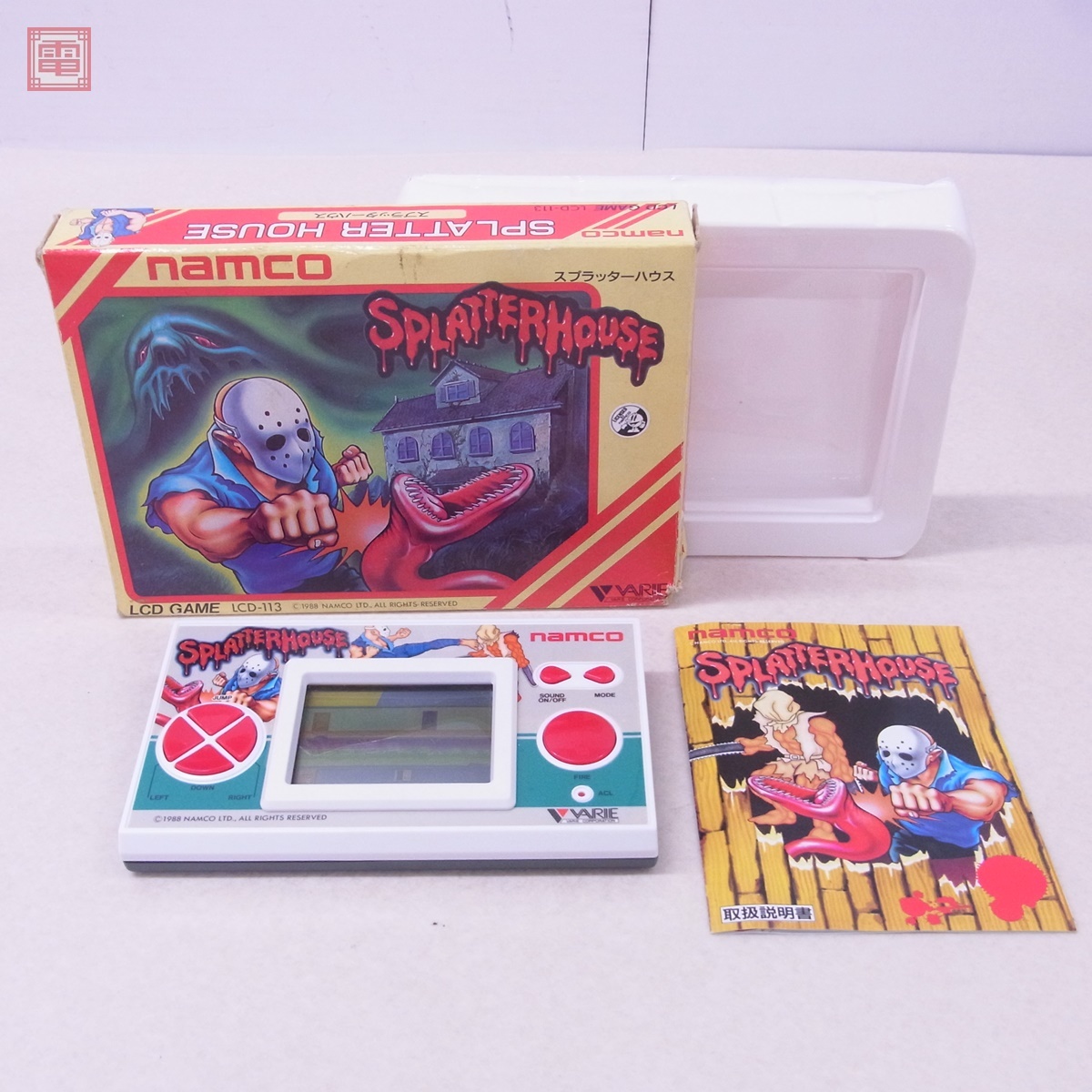1円〜 動作品 電子LCDゲーム スプラッターハウス SPLATTER HOUSE 1円〜 動作品 電子LCDゲーム スプラッターハウス SPLATTER HOUSE