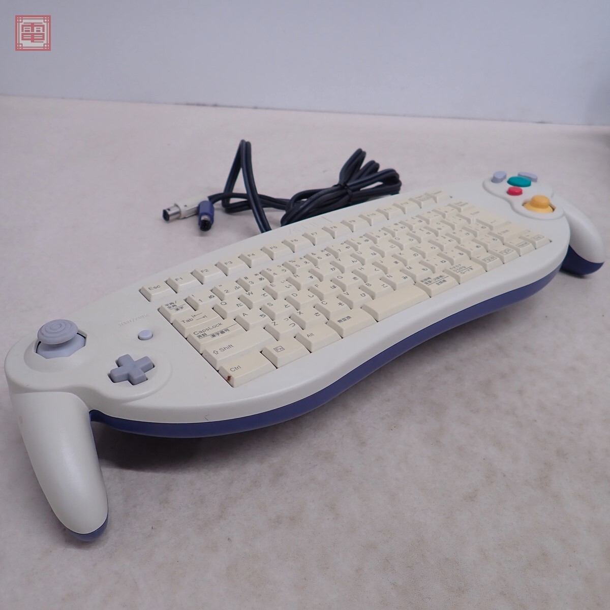 上品なファッション GC 動作品 ゲームキューブ コントローラ キーボード アスキー アクセサリ、周辺機器