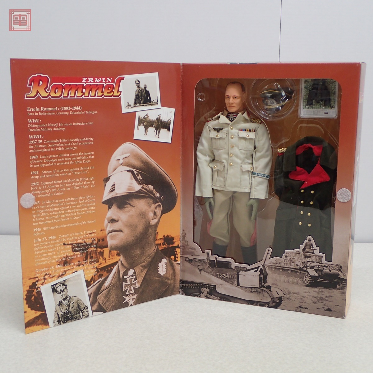 Hot Toys ホットトイズ WWIIコレクション 砂漠の狐 The Desert Hot Toys ホットトイズ WWIIコレクション 砂漠の狐 The Desert