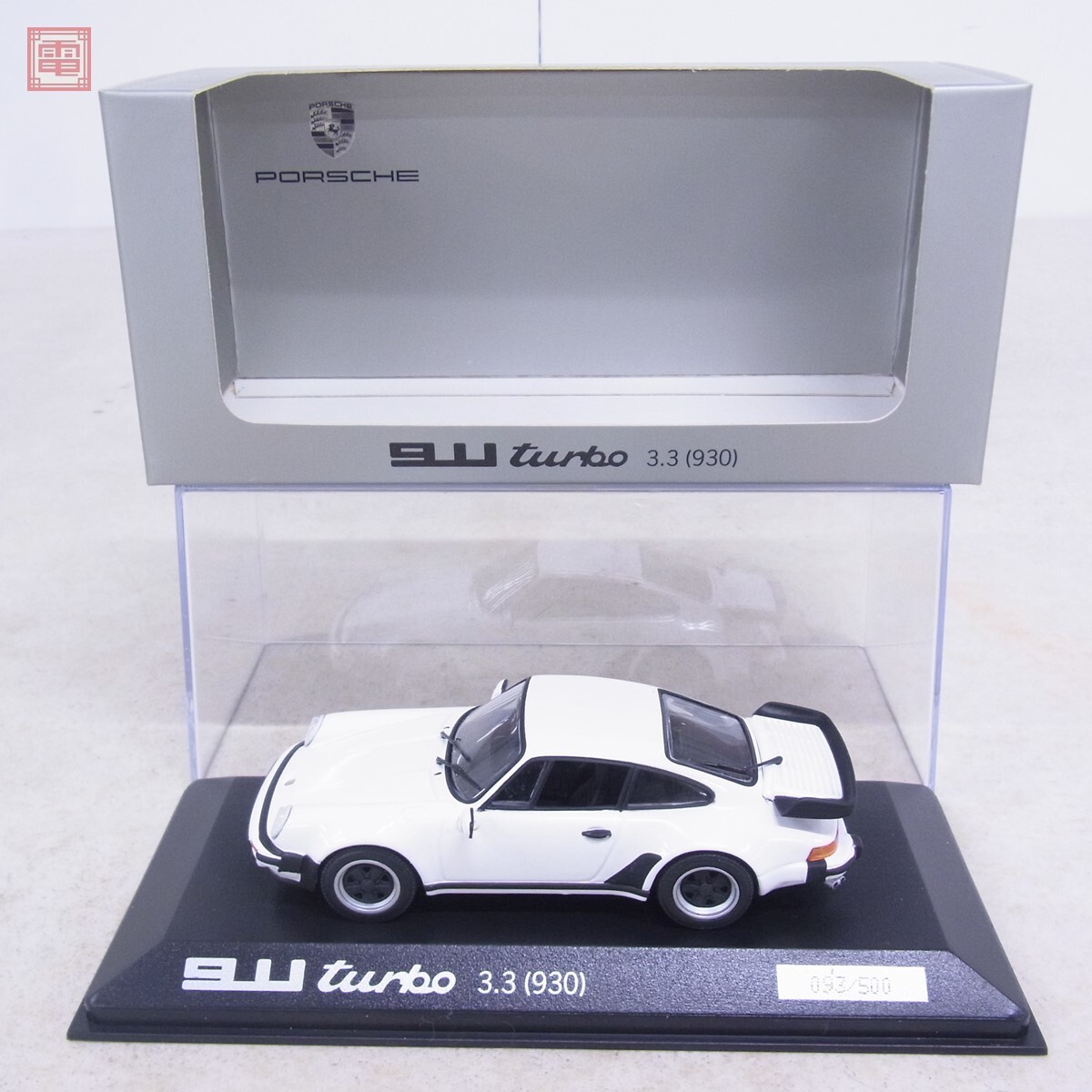 PORSCHEディーラー特注 PMA 1/43 ポルシェ911 ターボ S ホワイト PORSCHEディーラー特注 PMA 1/43 ポルシェ911 ターボ S ホワイト
