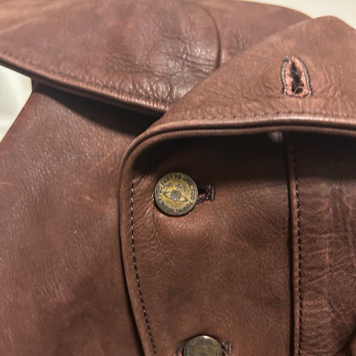 Vivienne Westwood MAN アーマーフェンシングレザージャケット Vivienne Westwood MAN アーマーフェンシングレザージャケット