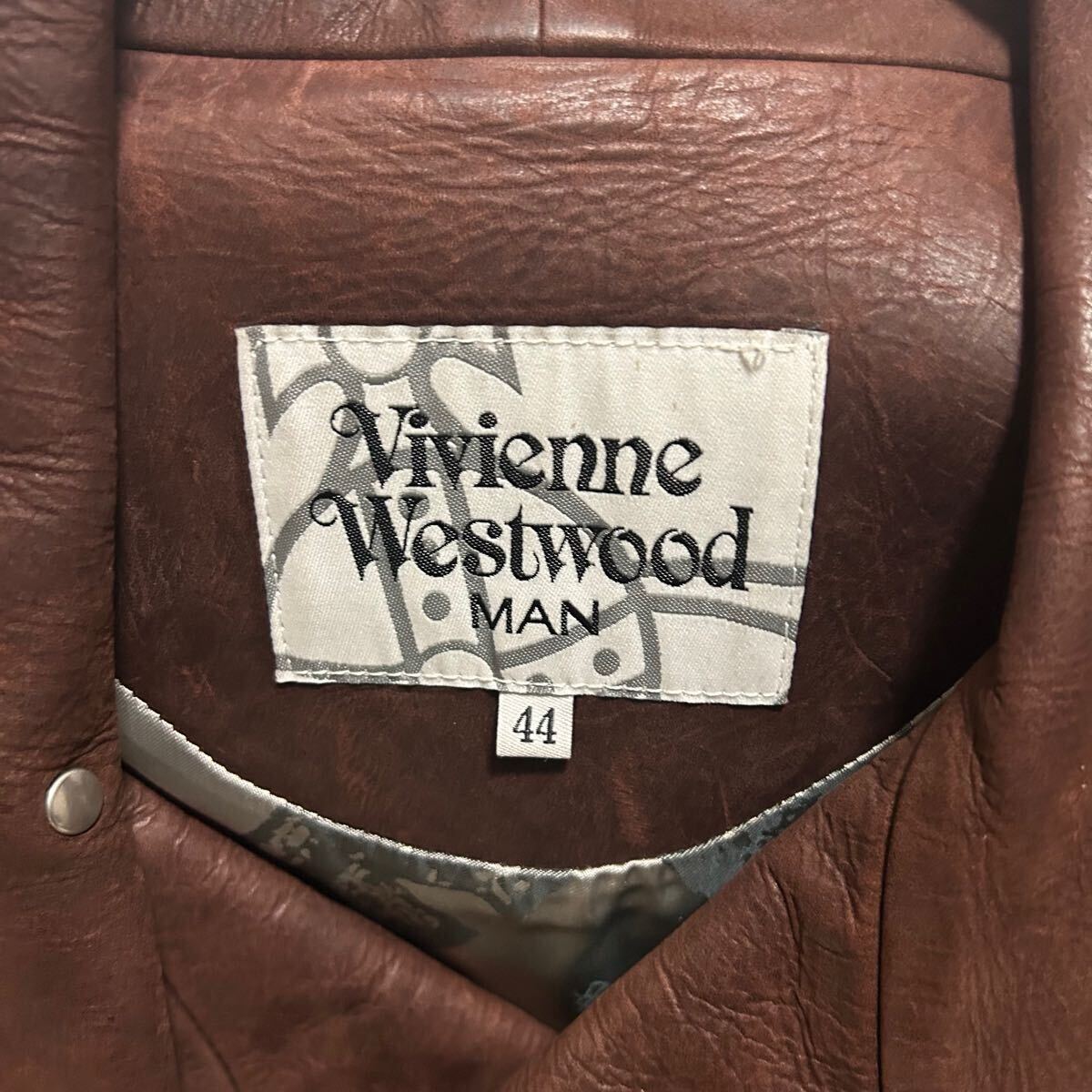 Vivienne Westwood MAN アーマーフェンシングレザージャケット Vivienne Westwood MAN アーマーフェンシングレザージャケット
