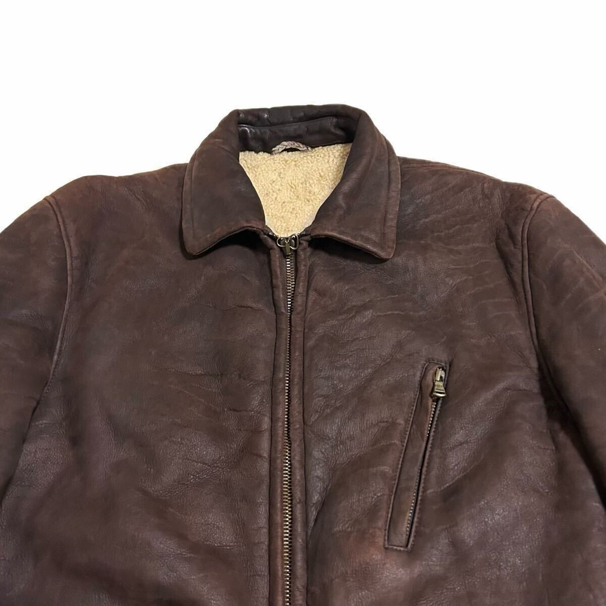 80s 90s GIORGIO ARMANI ムートンレザーコート アルマーニ 80s 90s GIORGIO ARMANI ムートンレザーコート アルマーニ