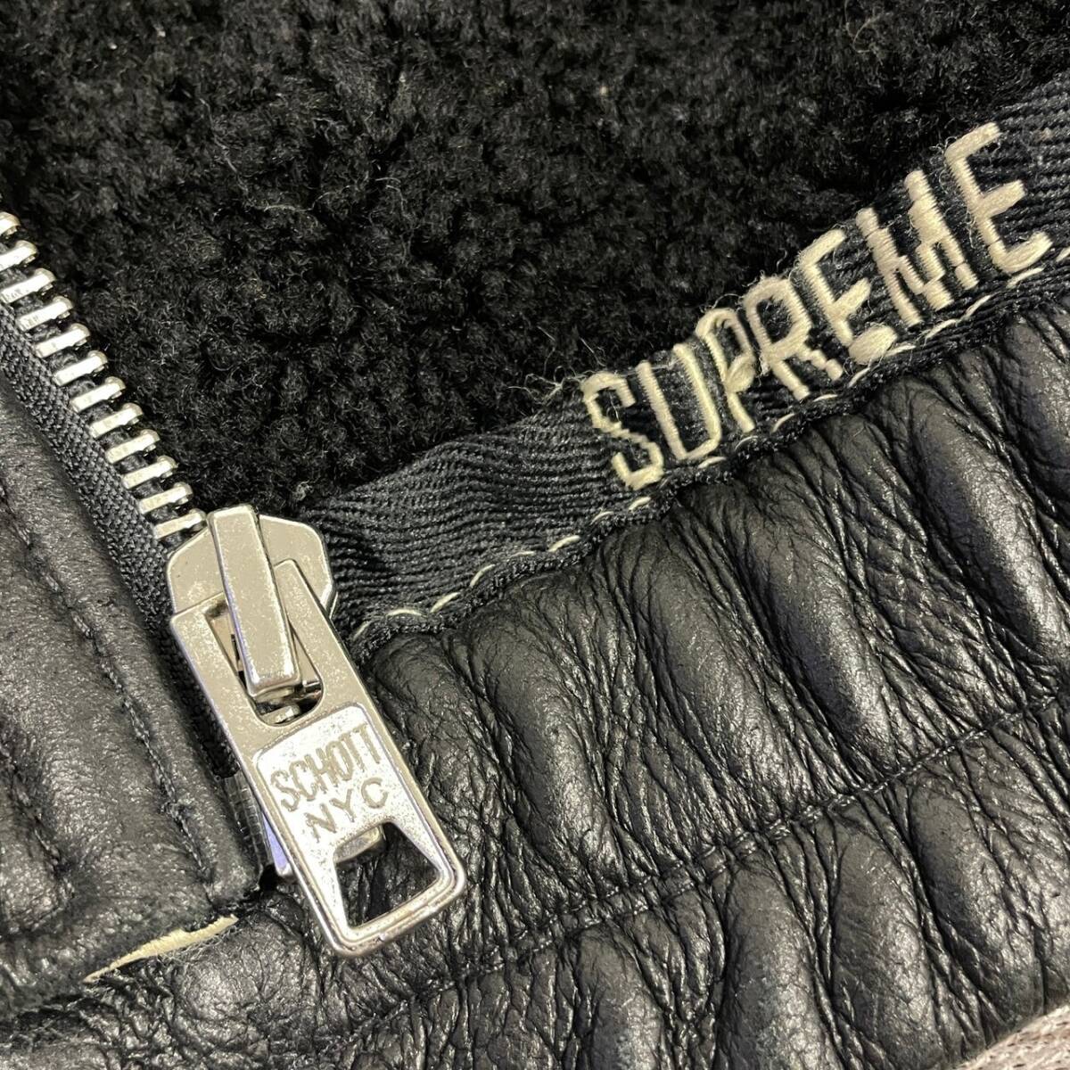 SUPREME×Schott シュプリーム×ショット 16AW Shearling Bomber SUPREME×Schott シュプリーム×ショット 16AW Shearling Bomber