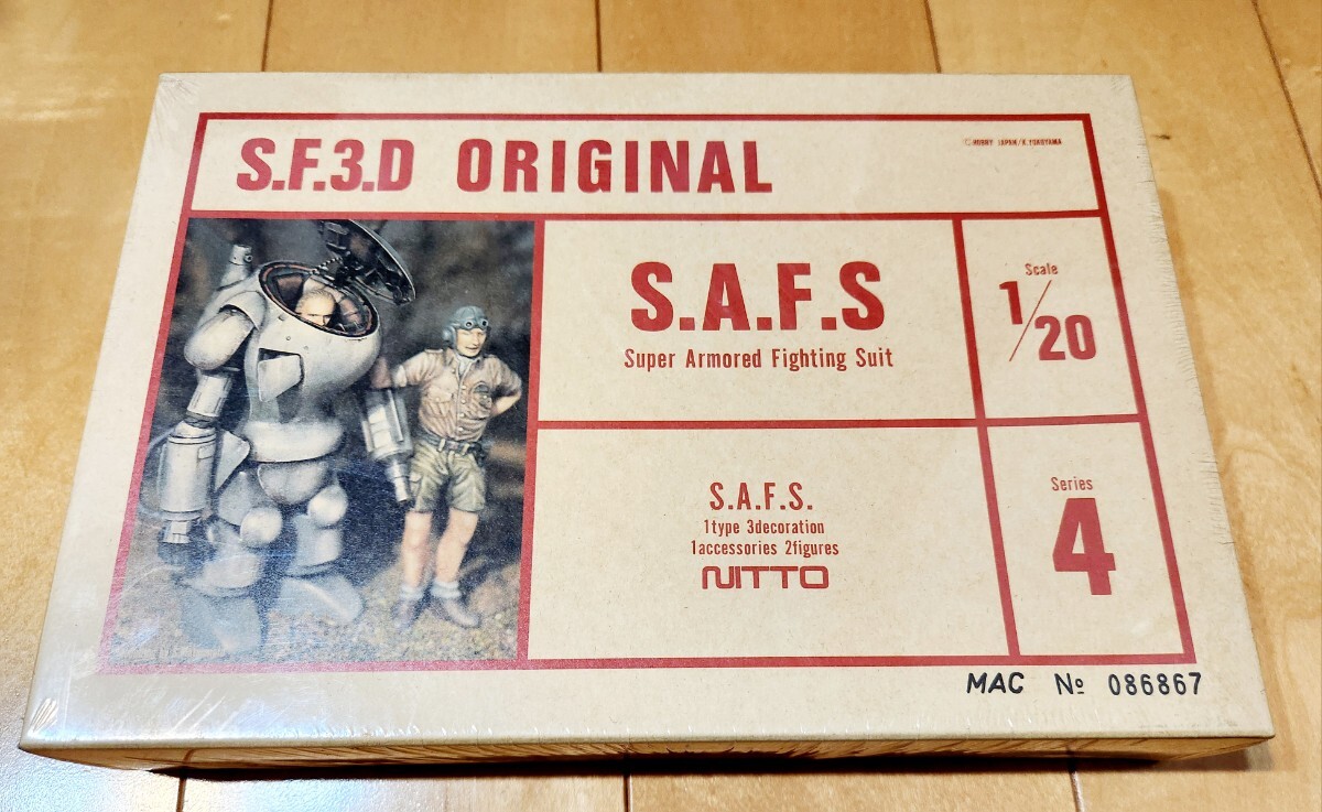 未組立 ニットー1/20S.A.F.S. マシーネンクリーガー Ma.k. zbv3000 S.F.3.D ORIGINAL