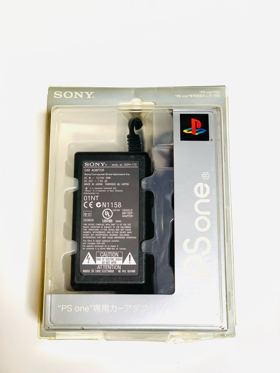 SONY psone car power adapter Playstation genuine SCPH-170 SONY psone car power adapter Playstation genuine SCPH-170