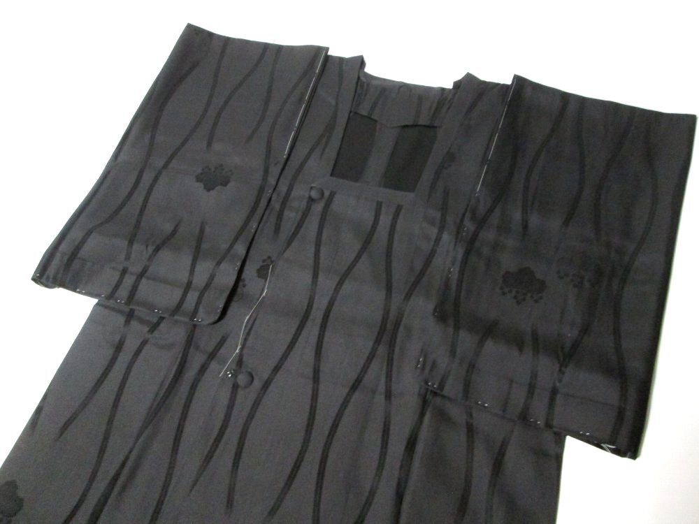 【和小物】喪服用小物色々・帯・コート・帯揚げ・帯締め・草履バック・レース手提げ・他・38点セット!_画像2