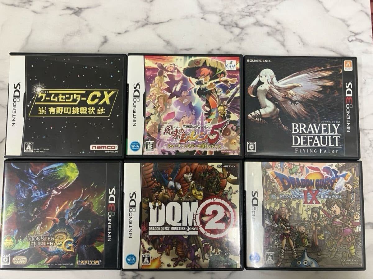 3DS:ゲームソフト6本セット