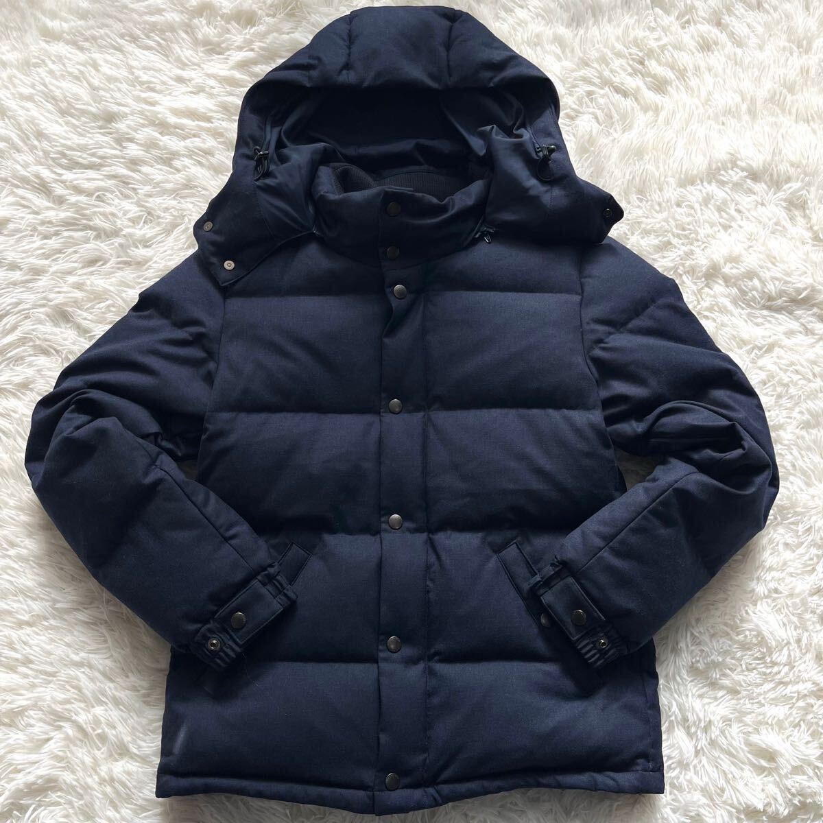 極美品 2way ネイビー ダウン80% 肉厚 ユナイテッドアローズ 極美品 2way ネイビー ダウン80% 肉厚 ユナイテッドアローズ