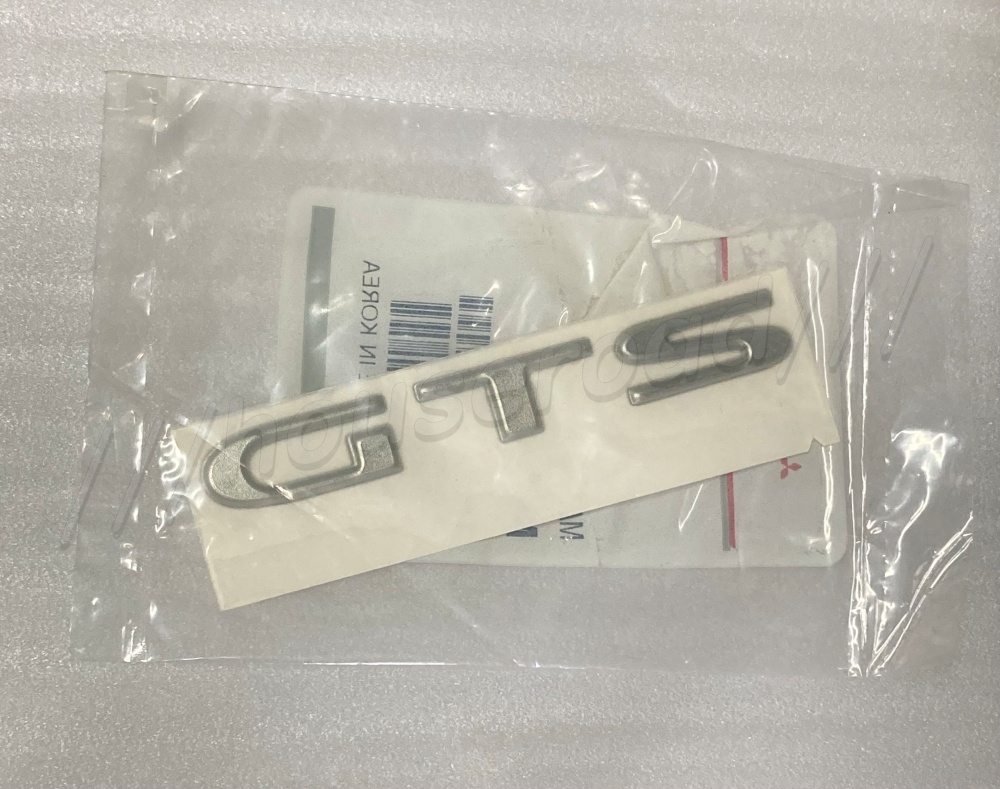 三菱純正 未使用 エクリプス GTSマーク MARK,GTS MITSUBISHI MOTORS GENUINE PARTS GTS Emblem Eclipse