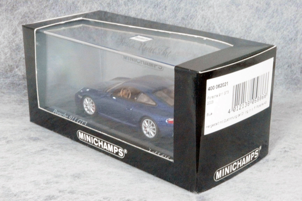 ● 1/43 ポルシェ 〓 911 ( 996 ) GT3 / 2003年 ラピス ブルー メタリック 〓 PORSCHE MINICHAPS