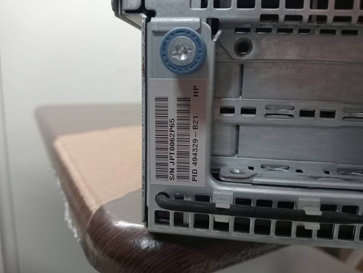 【YDT1097】★HP ProLiant DL380 G6 CPU欠品/RAM欠品/HDD欠品/DVD/通電確認のみ★中古