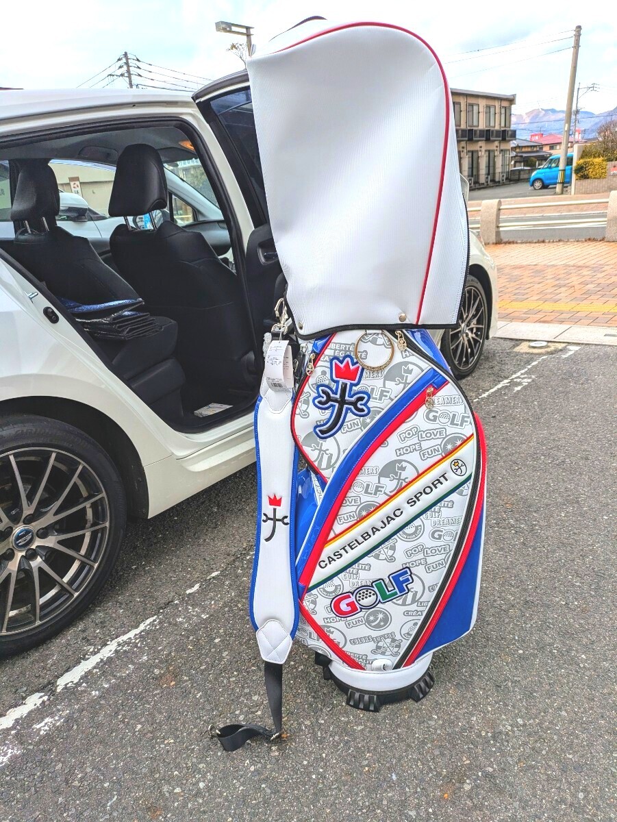 カステルバジャック未使用ゴルフバッグ