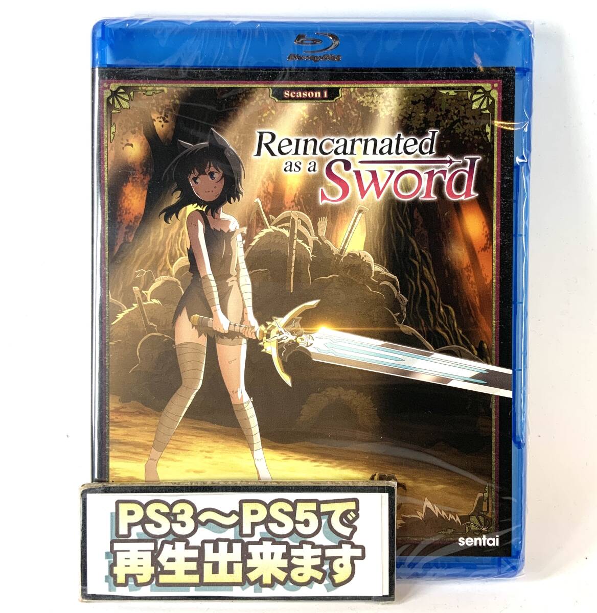 【送料無料】 新品 転生したら剣でした Blu-ray 北米版 ブルーレイ