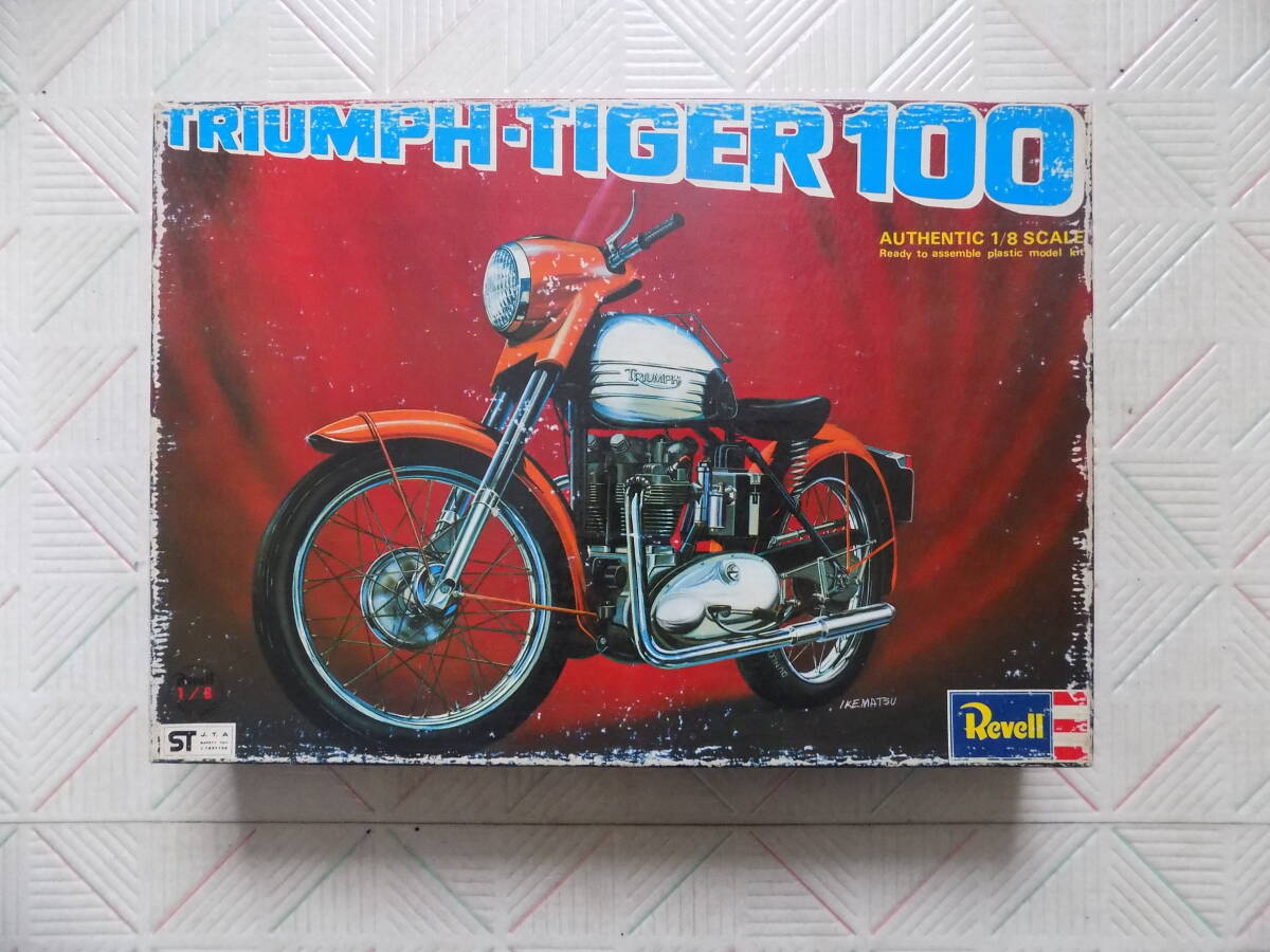 その他 TRIUMPH TIGER 100 (Revell AUTHENTIC 1/8 SCALE Ready to assemble plastic model kit )