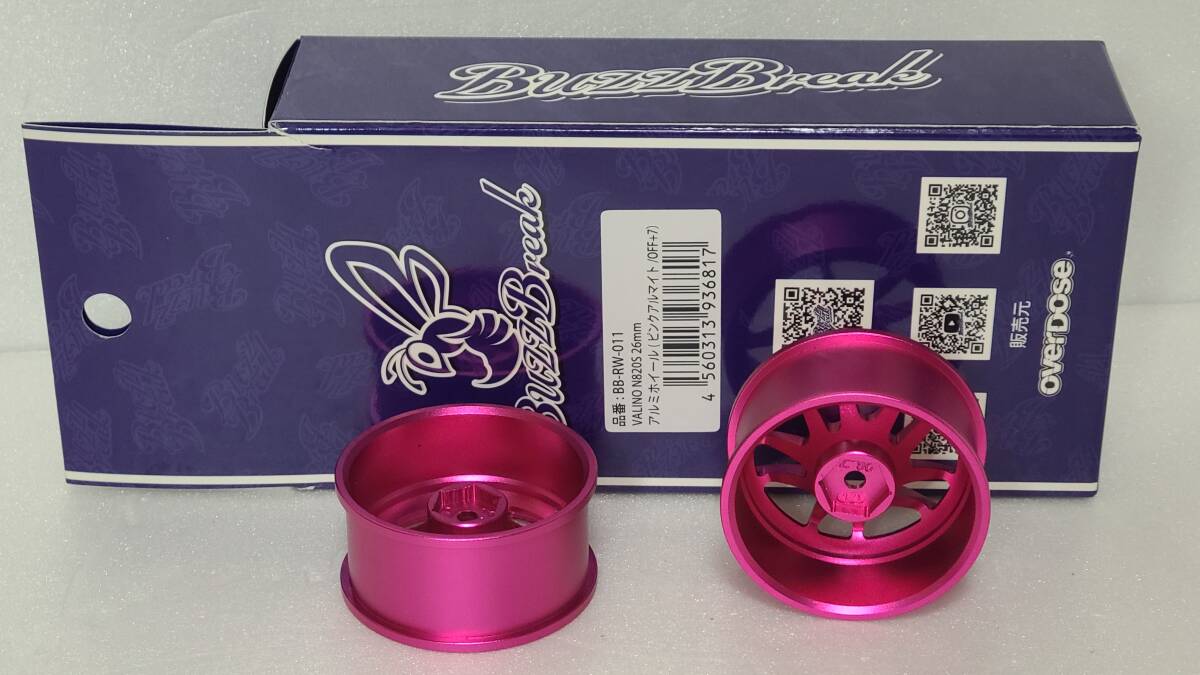 オーバードーズ OVERDOSE VALINO N820S アルミホイール26mm オーバードーズ OVERDOSE VALINO N820S アルミホイール26mm