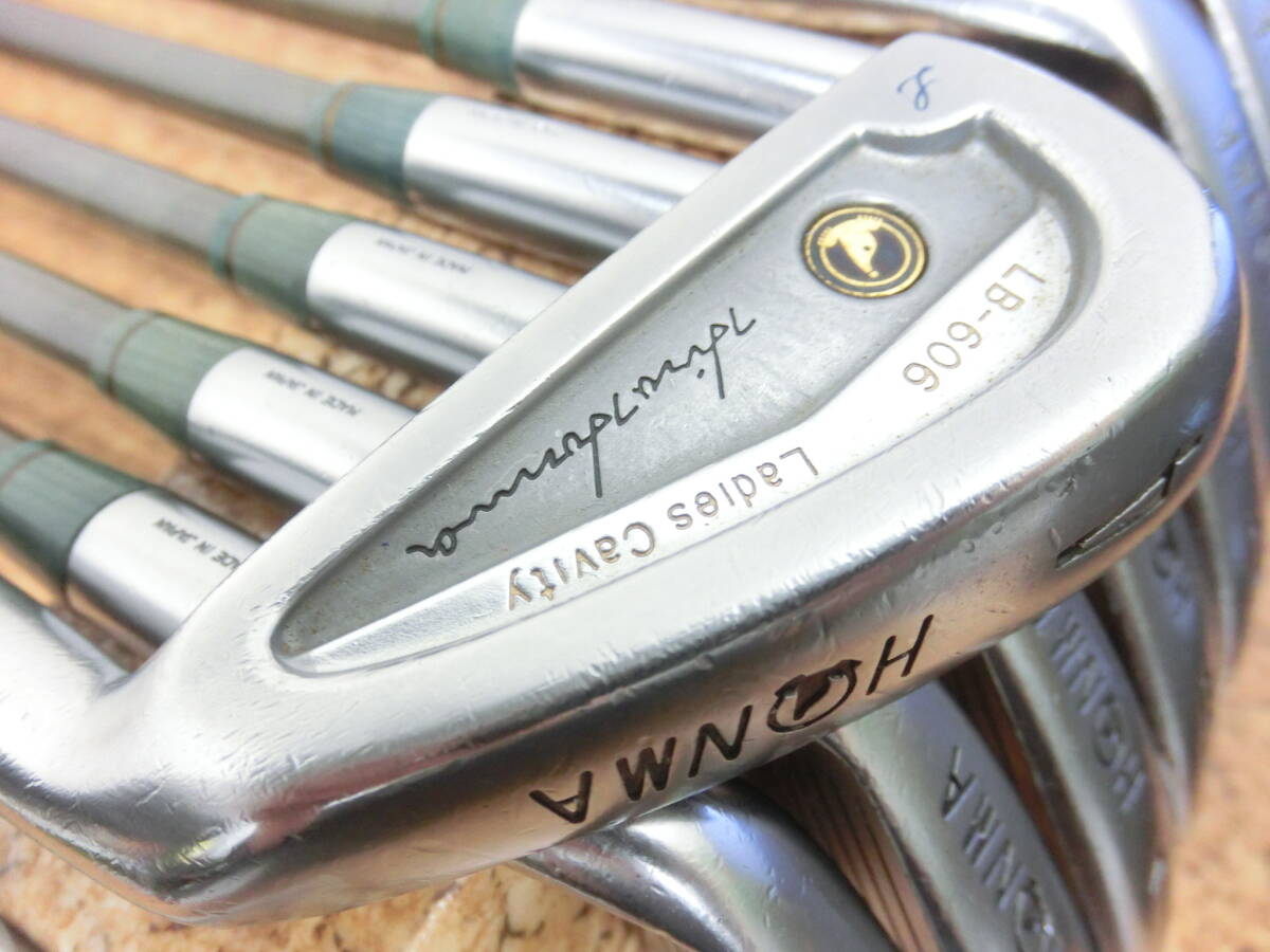 レディース 3星♪HONMA ホンマ Hiro Honma LB-606 黒モグラ / 4 レディース 3星♪HONMA ホンマ Hiro Honma LB-606 黒モグラ / 4