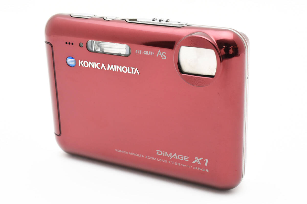【美品】KONICA MINOLTA DiMAGE X1 ワインレッド KONICA MINOLTA コニカミノルタ DiMAGE X1 ワインレッド【現状品