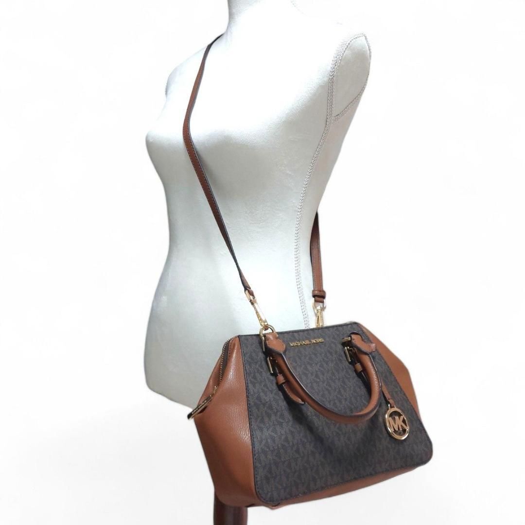 極美品 マイケルコース 2WAY ショルダーバッグ レザー MK 極美品 マイケルコース 2WAY ショルダーバッグ レザー MK