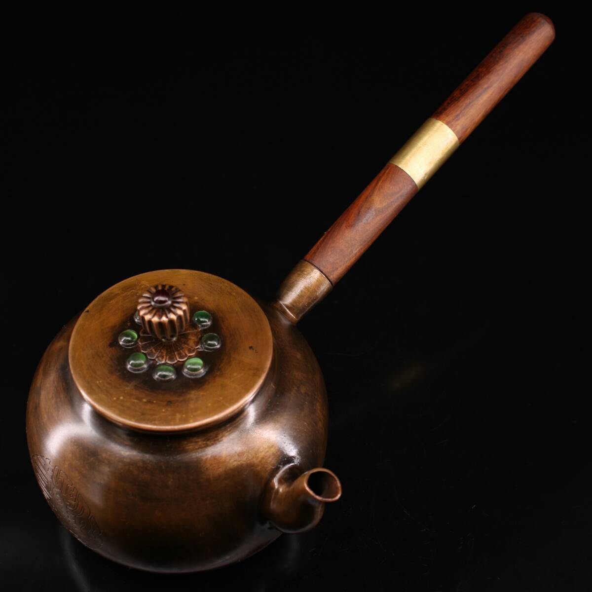 清・古銅彫・聚寶龍・置物』極細工・骨董品・古賞物・中国古玩 清・古銅彫・聚寶龍・置物』極細工・骨董品・古賞物・中国古玩