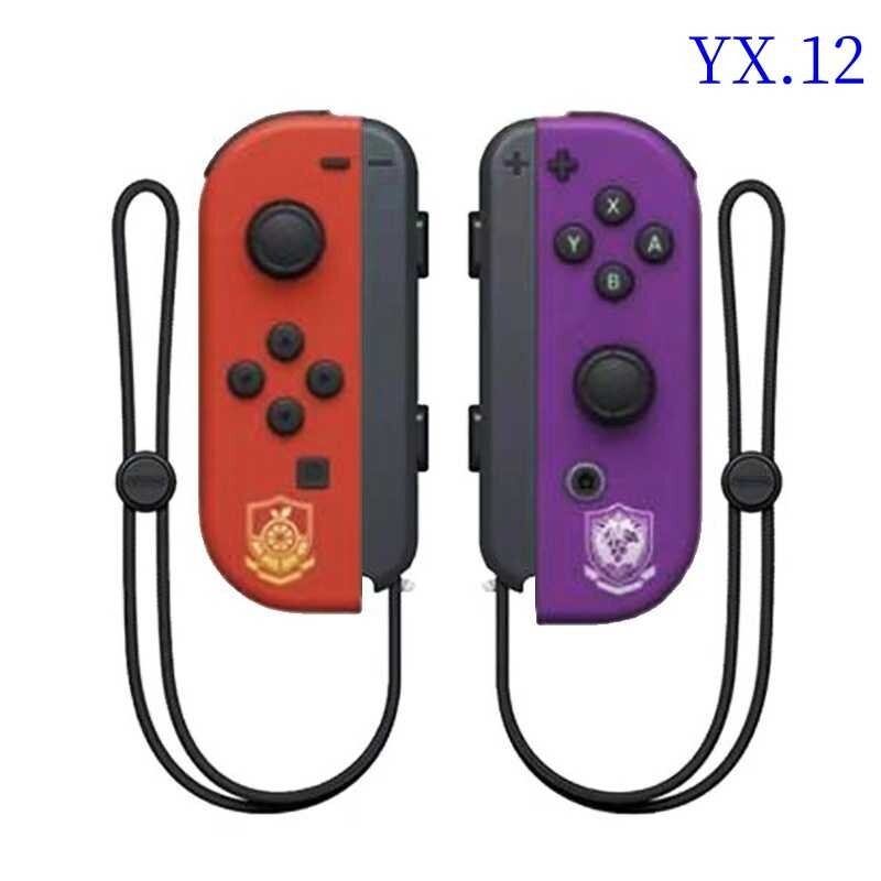 YX.12 Switch コントローラー　スプラトゥーン風　ジョイコン 新品 上品 好評 [v5x]